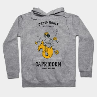 "Capricorn Luxury Bath Oils: Uncommonly Persuasive" Cool Zodiac Art Hoodie